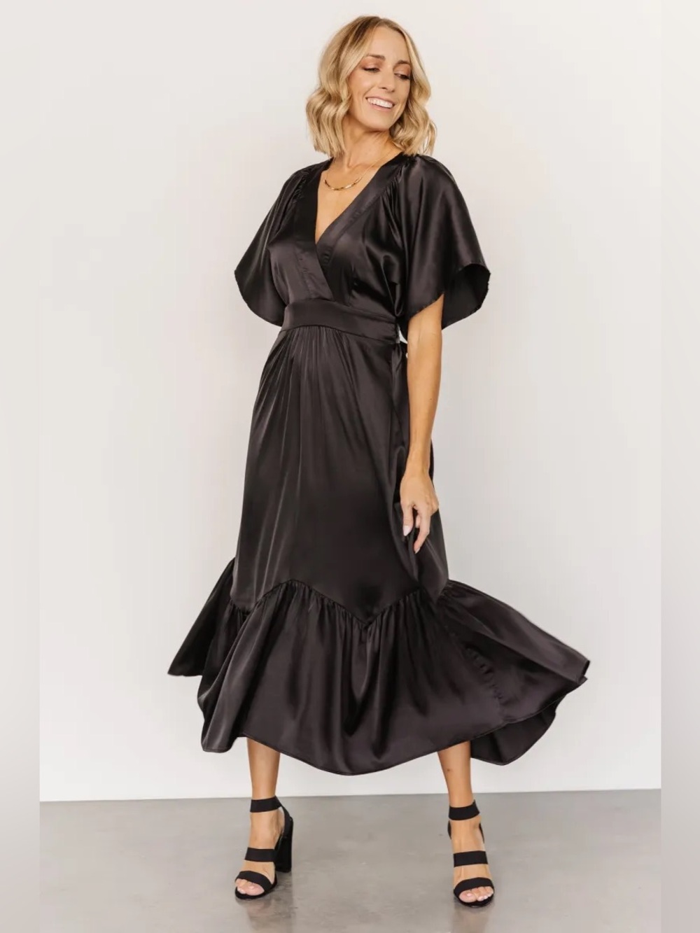 Baltic Born Pasadena Satin Dress